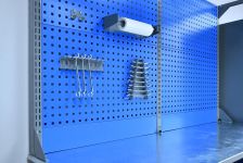 Верстак слесарный Верстакофф TNC 201.77.3-2F, 2 тумбы, с дв. экраном, подсветка