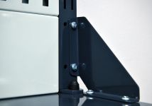 Верстак слесарный Верстакофф MCN 1252.L5, 2 тумбы, 5 ящиков, с дв. экраном