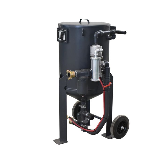 Пескоструйный аппарат ВМЗ DSG-100, напорный, 100л, 37м2/час, с комплектом ДУ