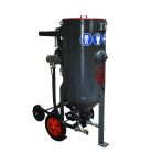 Пескоструйная установка двухпостовая ВМЗ DSG-300, напорная, 300л, 54м2/час, с ДУ