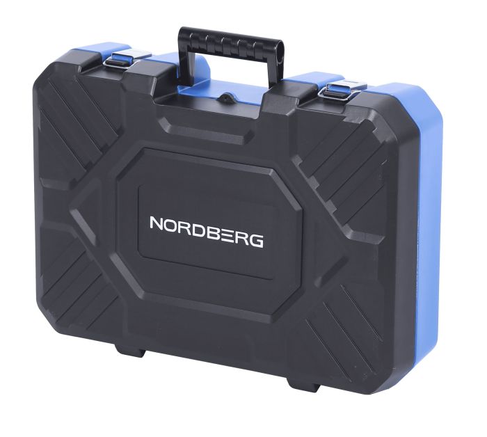 Пневмозубило NORDBERG NP5070K1, 2200уд/мин, комплектом насадок и быстросъемным держателем, 20пр.