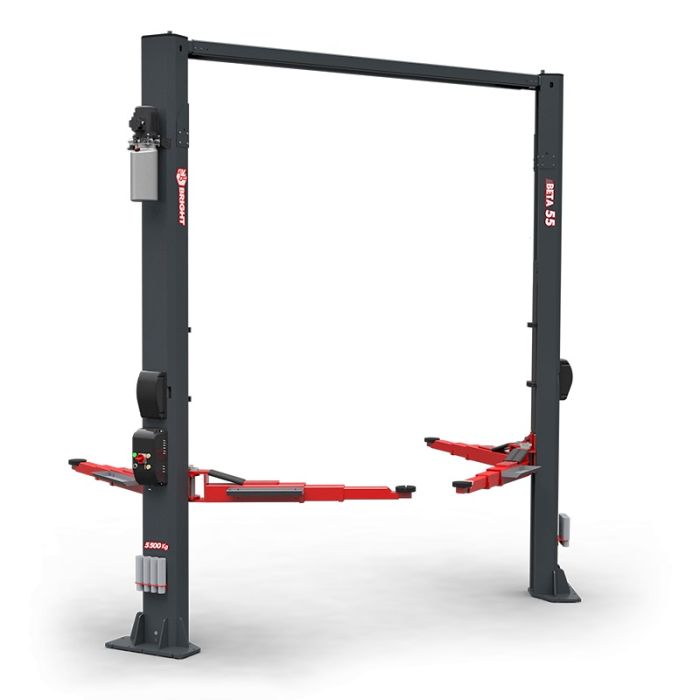 Подъемник двухстоечный автомобильный 5,5 тонны BRIGHT BETA 55, электрогидравлический, 380В