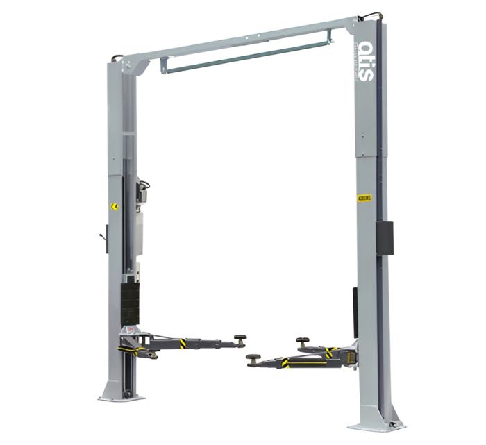 Подъемник двухстоечный автомобильный 4 тонны ATIS E240SAC серый, электрогидравлический, 220/380В