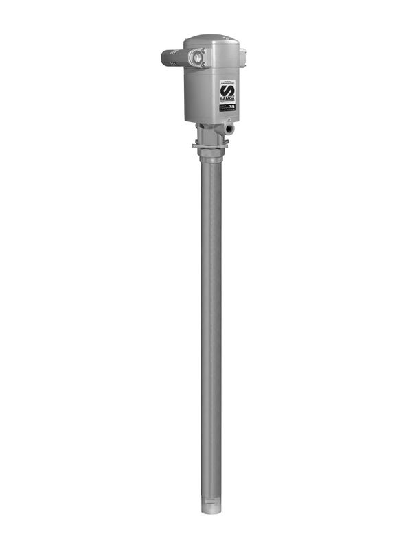 Пневматический насос бочковой SAMOA PM35 535510, для масла, 5:1, 12л/мин, 925мм