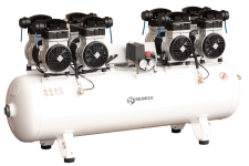 Поршневой компрессор Remeza СБ4/С-150.OLD20x4/10, коаксиальный привод, безмасляный, 1000 л/мин, 380В