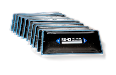 Пластыри для ремонта шин Rossvik RS-42, холодные, металлокорд, 130х260мм, 10шт.