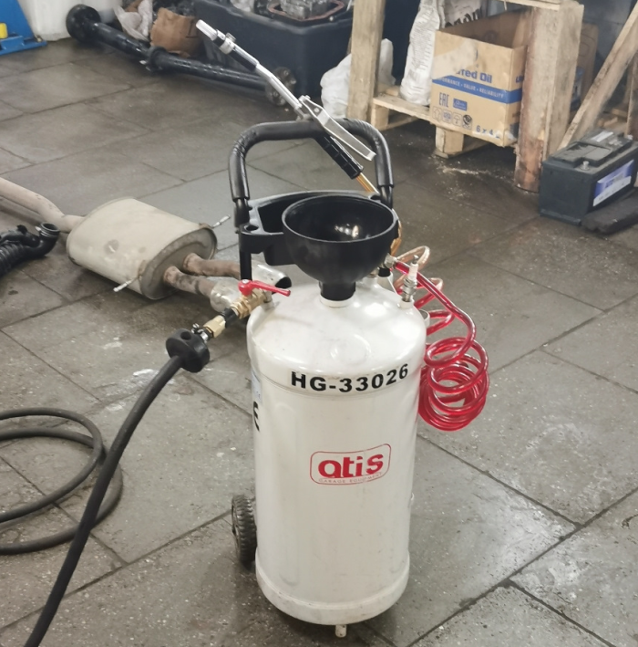 Установка для раздачи масла Atis HG-33026, пневматическая, 30 литров