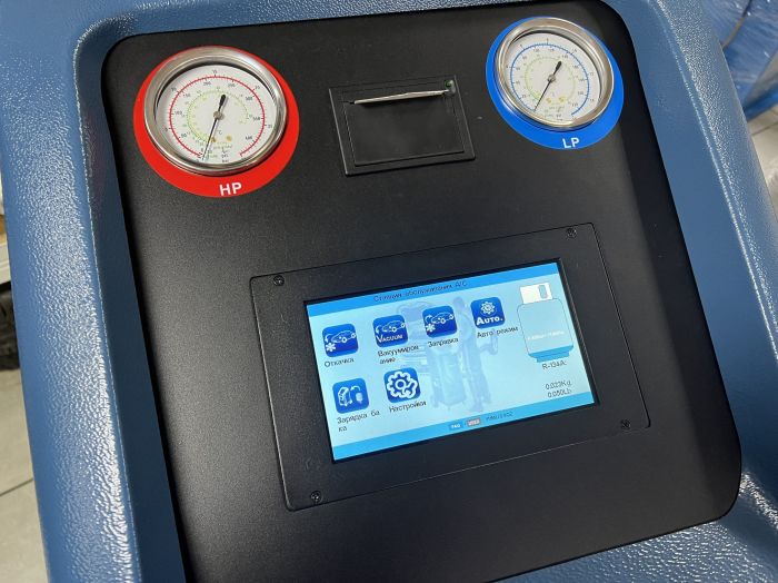 Станция для заправки автокондиционеров Техносоюз RCC-8A, автомат, 60 л/мин