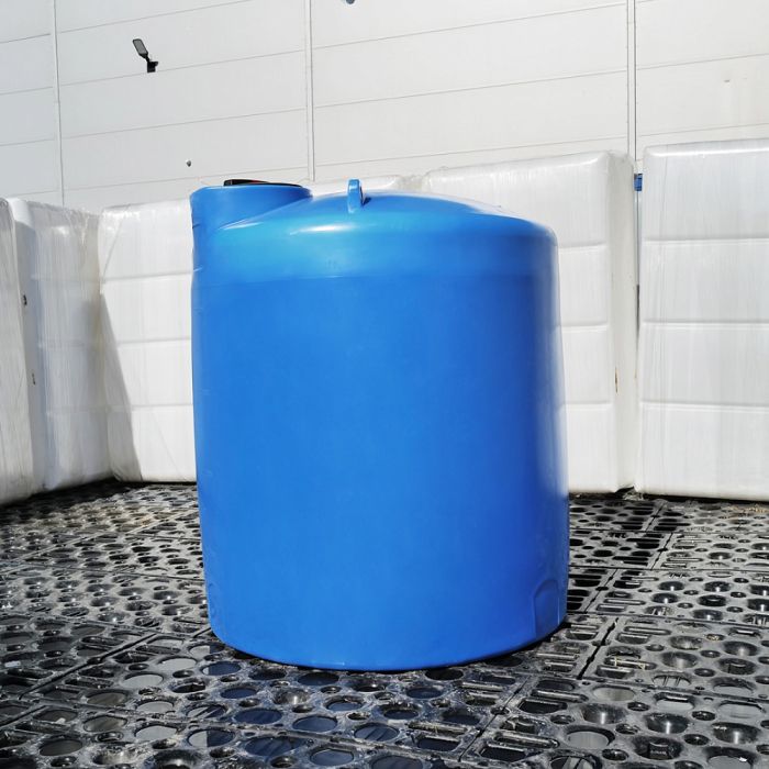 Емкость цилиндрическая вертикальная TOR 5000 л, синяя