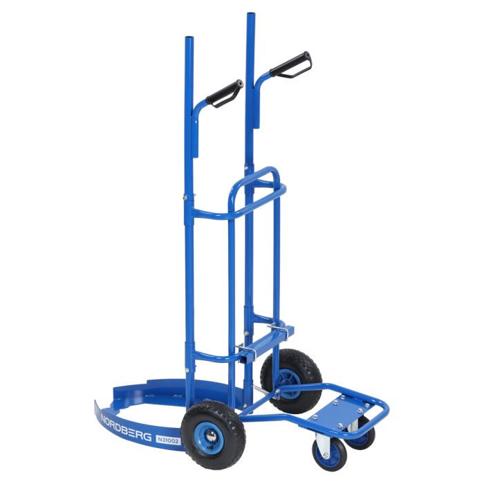 Тележка для транспортировки колес с захватами Nordberg N31002, 150 кг