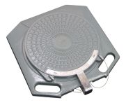 Круги поворотные 400х400х50 мм металлические Круги поворотные 400х400х50 мм металлические