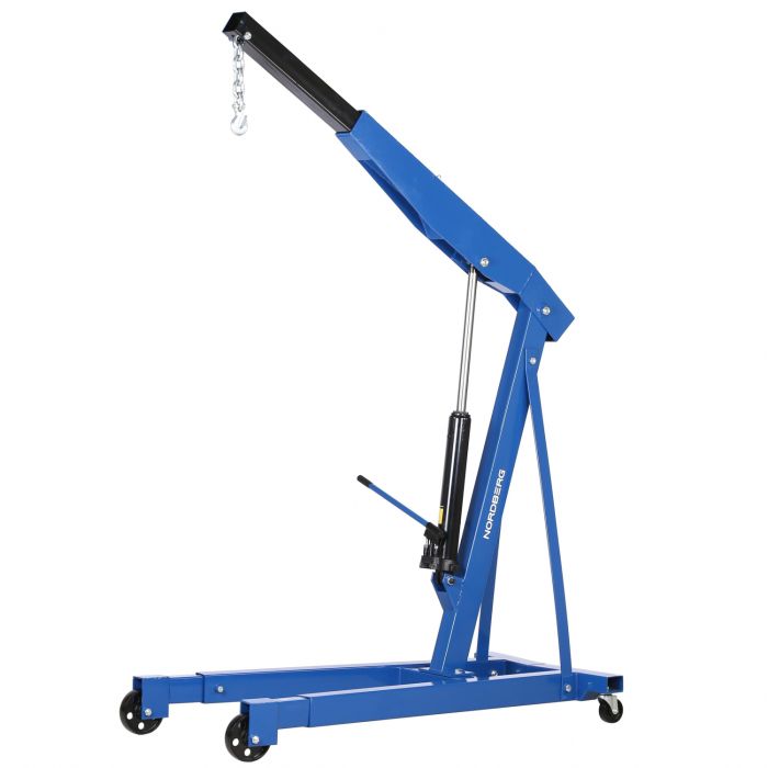Кран гидравлический складной 3 т Nordberg N3731, передвижной, гаражный, двухплунжерный, усиленный