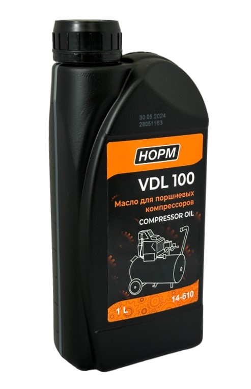 Масло для компрессоров VDL 100 НОРМ 14-610, 1л