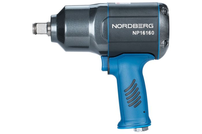 Пневмогайковерт ударный NORDBERG NP16160, 3/4", композитный, легковой, 2000 Нм