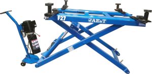 Подъемник автомобильный ножничный 2,7 тонны Ae&T F27, электрогидравлический, 380В