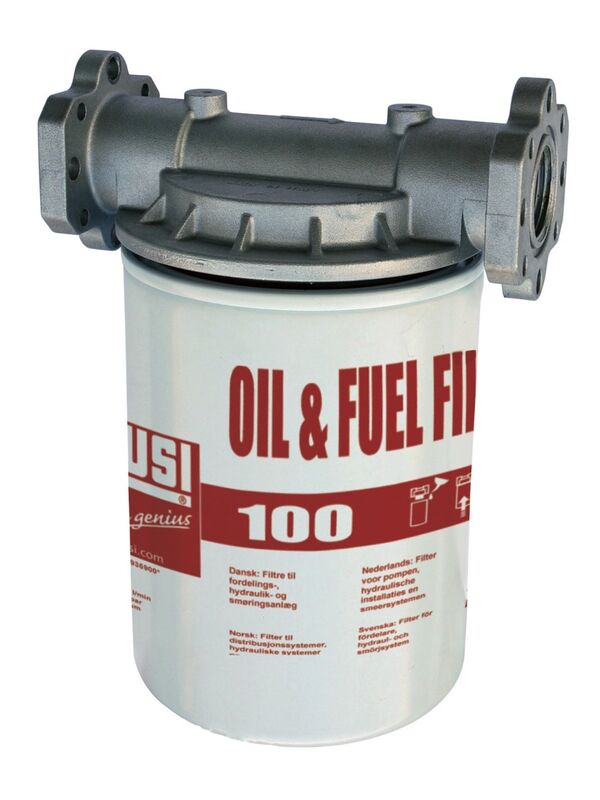 Фильтр-сепаратор PIUSI F0914900B для дизельного топлива, масла, 10 мкм, 100 л/мин