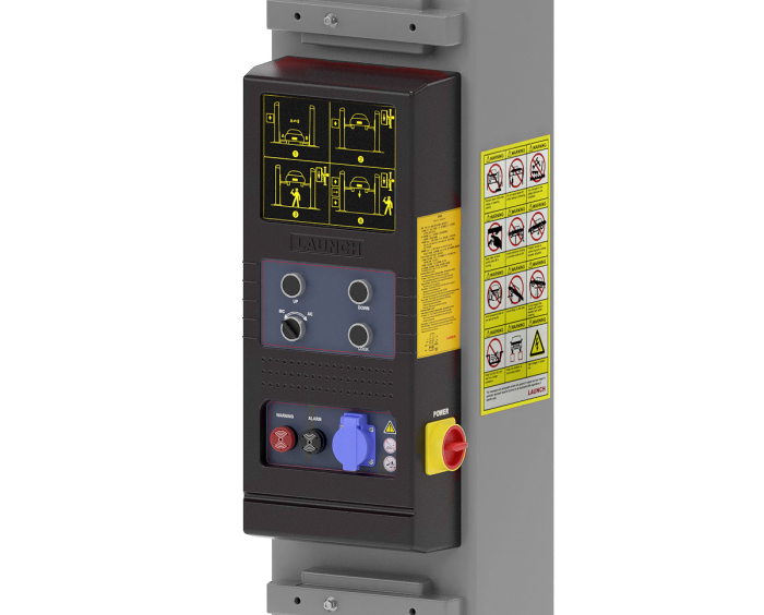 Подъемник двухстоечный автомобильный 3,5 тонны Launch TLT-235SBA grey, электрогидравлический, 380В