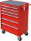Тележка инструментальная Станкоимпорт BTD-270061CS red, закрытая, 6 ящиков