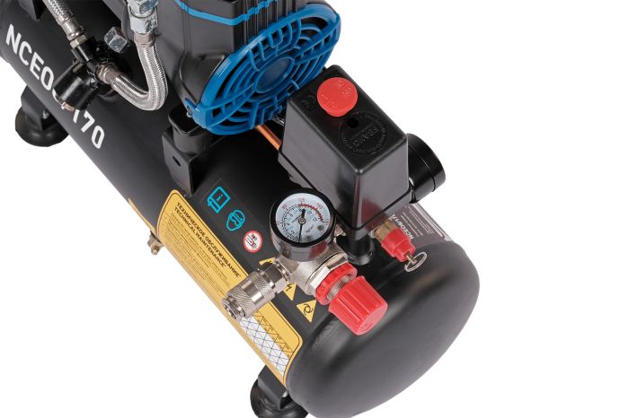 Поршневой компрессор NORDBERG NCEO8/170, ременной привод, безмасляный, 170 л/мин, 220В