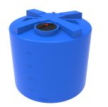 Емкость цилиндрическая ЭкоПром TH 5000, 5000 литров, синяя