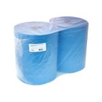 Протирочная бумага NORM CP-3335, синяя 33х35см, 25г/м, 2 слоя, 1000 отрывов