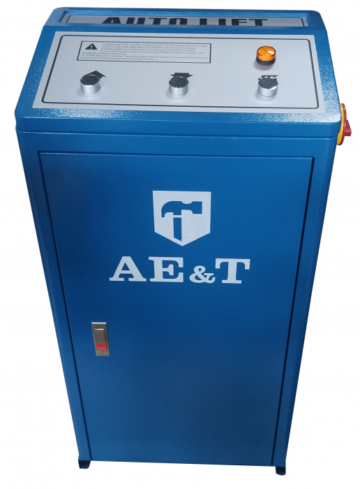 Подъемник автомобильный ножничный 3 тонны Ae&T F6106E, электрогидравлический, 380В