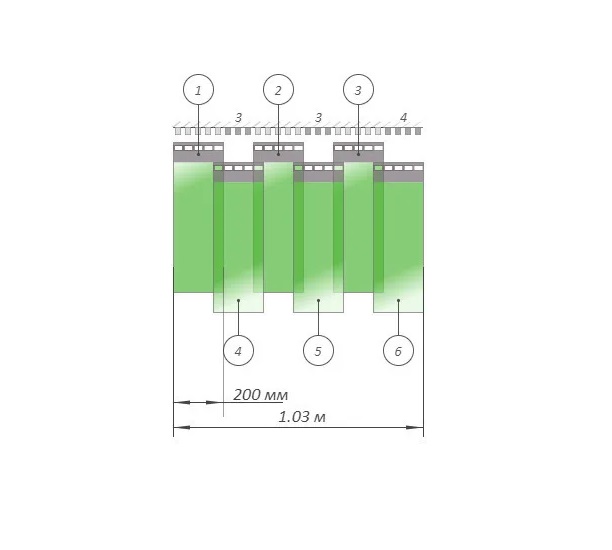 Завеса ПВХ прозрачная морозостойкая, 2,5мх1м