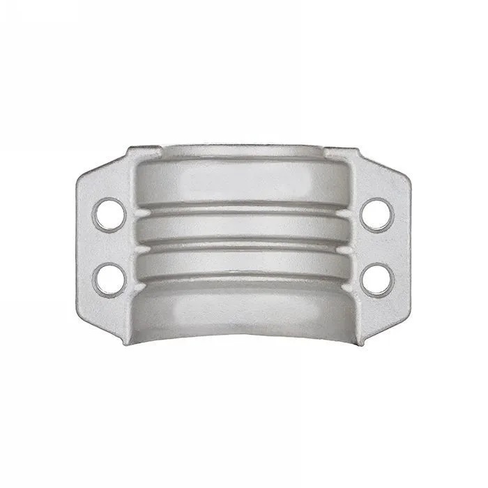 Хомут усиленный 4-х болтовый, алюминий, TITAN LOCK