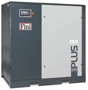 Винтовой компрессор Fini PLUS 75-13 электрический, ременной, масляный, 380 В