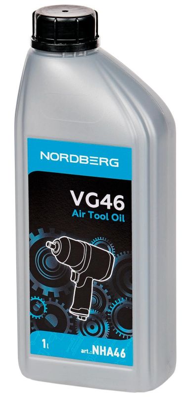 Масло для пневмоинструмента Nordberg NHA46 ISO-46, 1л
