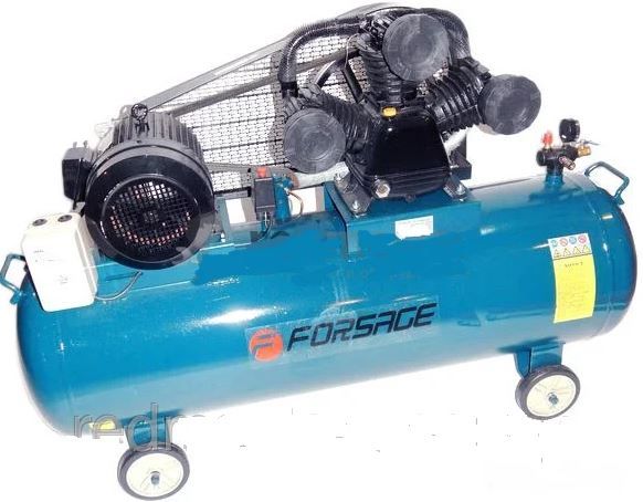 Поршневой компрессор Forsage F-TB290-150(380V), ременной привод, масляный, 360 л/мин, 380В