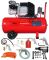 Поршневой компрессор FUBAG AUTO MASTER KIT, коаксиальный привод, масляный, 400 л/мин, 220В