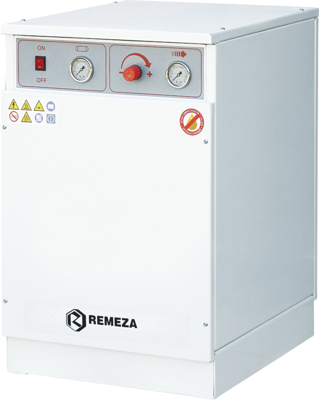 Поршневой компрессор Remeza КМ-16.VS204КД, коаксиальный привод, безмасляный, 130 л/мин, 220В