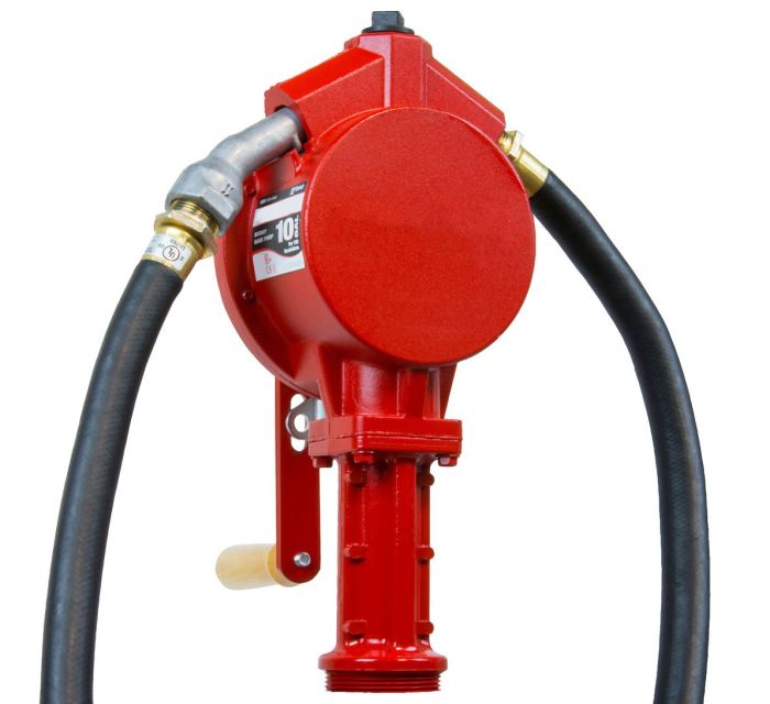 Ручной насос для дизельного топлива, бензина Benza 39-38-112, 38 л/мин, бочковой насос, со шлангом