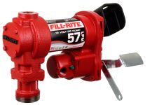 Бочковой насос для перекачки бензина, дизельного топлива, керосина FILL-RITE FR1205GE, 12 вольт, 55 л/мин