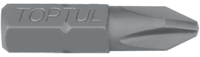 Бита 1/4" крестовая PH0 L=25 мм TOPTUL