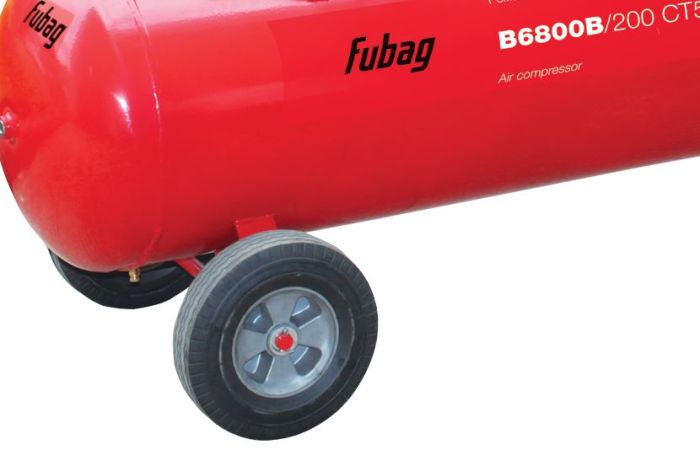Поршневой компрессор FUBAG B6800B/200 CT5, ременной привод, масляный, 690 л/мин, 380В