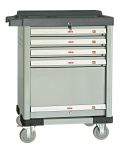 Тележка инструментальная Atis CT804, закрытая, 5 ящиков
