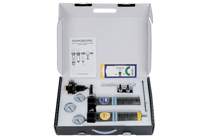 Фильтр-группа двухступенчатая Nordberg NP8594, до 0,01 мкм, 1/2"