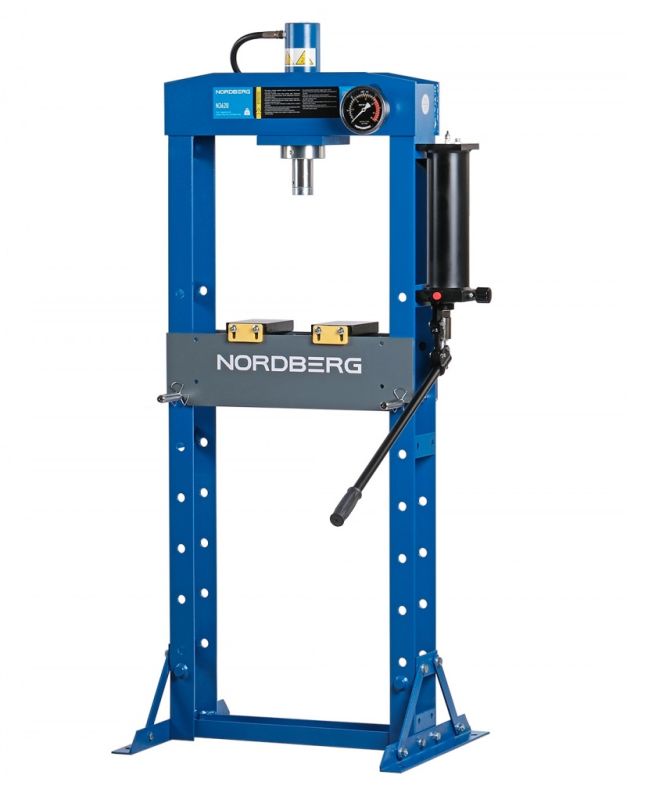 Пресс гидравлический ручной 20 тонн Nordberg N3620, напольный, гаражный