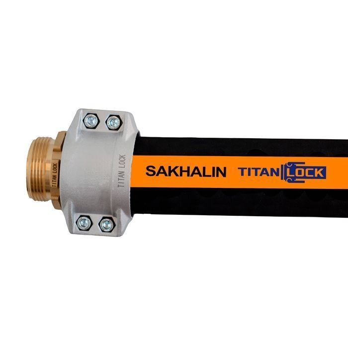 Рукав МБС TITAN LOCK «SAKHALIN», внутр. диам. 102мм, -40C,20bar, NBR, нап-всас. м