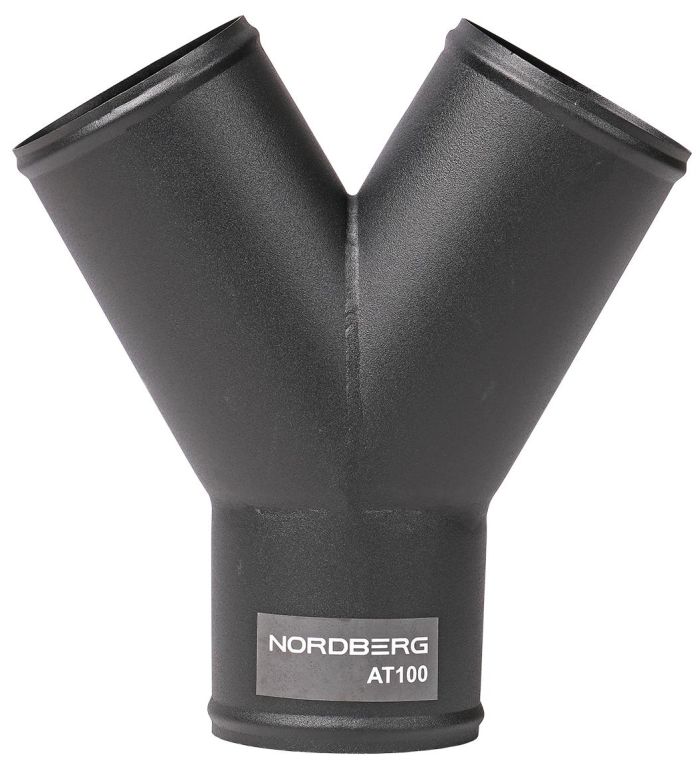 Насадка металлическая Y-образная для шланга Nordberg AT100, D=100мм