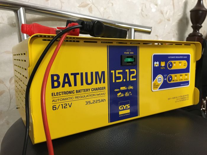 Зарядное устройство автомат GYS BATIUM 15-24, 15А, инверторное