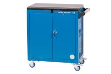 Тележка инструментальная NORDBERG T2N, закрытая, 3 полки