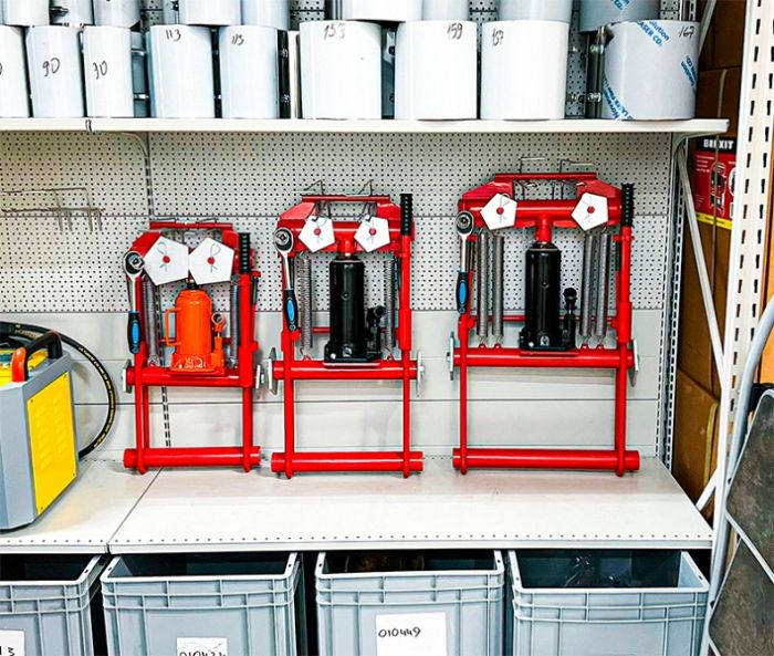 Передавливатель для труб гидравлический BREXIT BrexPRESS G180, 15 тонн