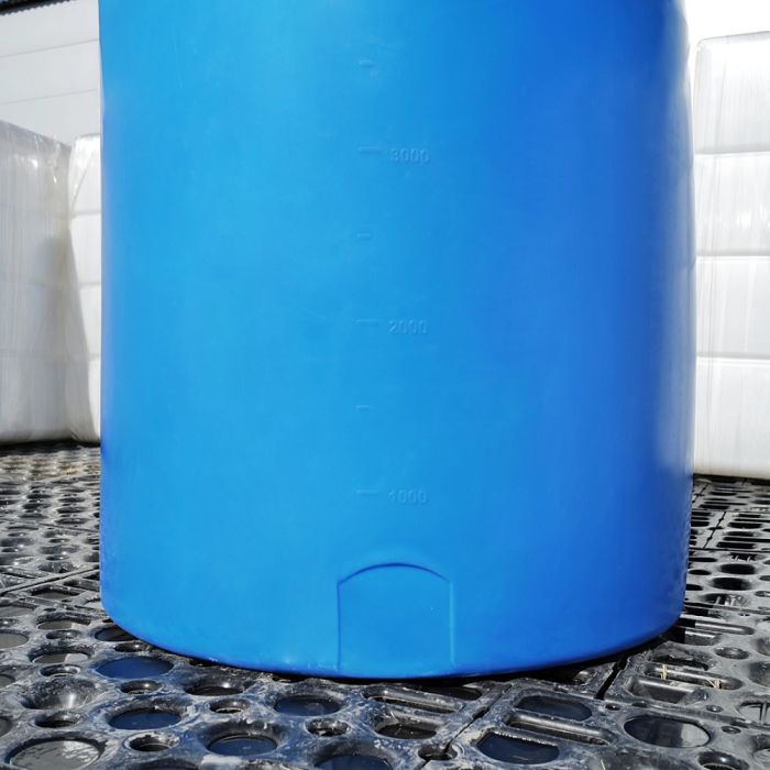 Емкость цилиндрическая вертикальная TOR 5000 л, синяя
