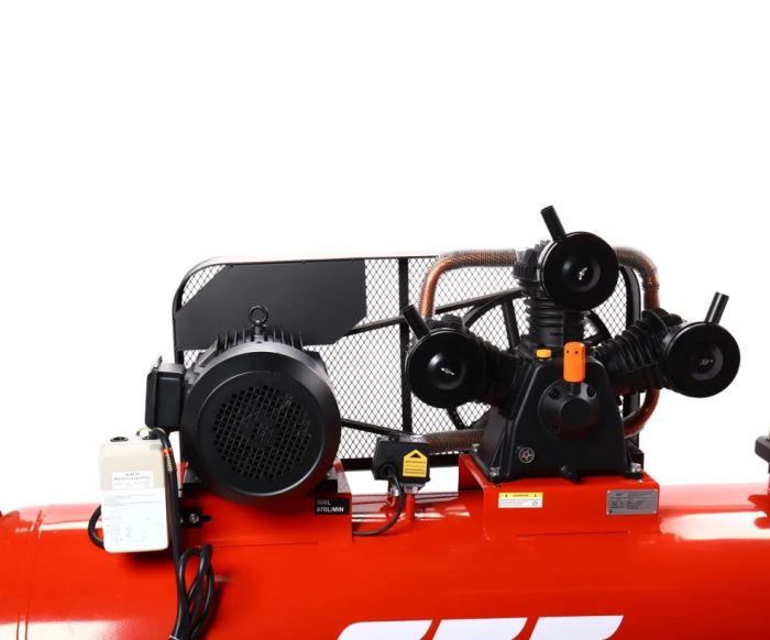 Поршневой компрессор GTE GTE-MR4500970A, ременной, 970л/мин, 500л, 380В