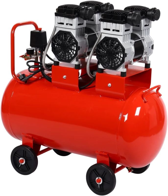 Поршневой компрессор GTE GTE-HMP109280B, поршневой безмасляный, 280л/мин, 109л, 220В