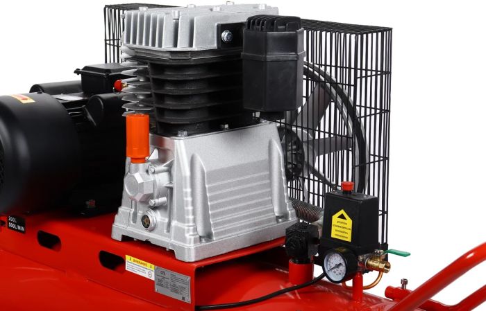 Поршневой компрессор GTE GTE-MR200A500B, ременной, 500л/мин, 200л, 220В