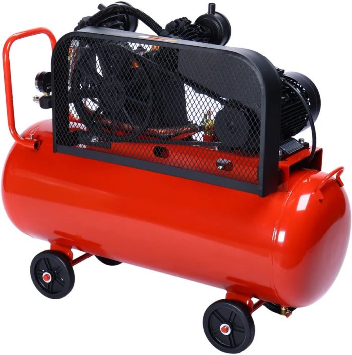 Поршневой компрессор GTE GTE-MR4100300A, ременной, 300л/мин, 100л, 380В